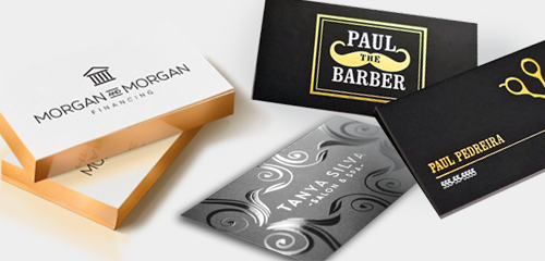 Cartes d'affaires de luxe